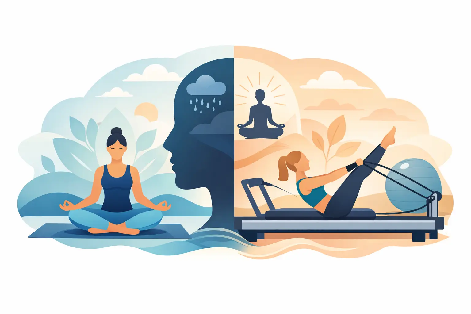 Is Yoga or Pilates Better for Anxiety?
