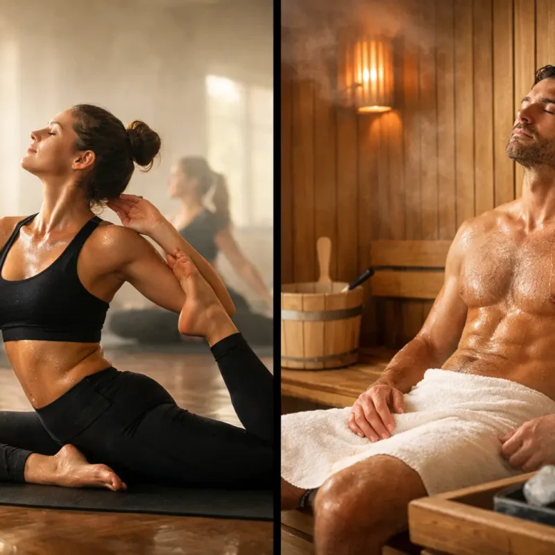 Hot Yoga and Sauna: Which, When, Why