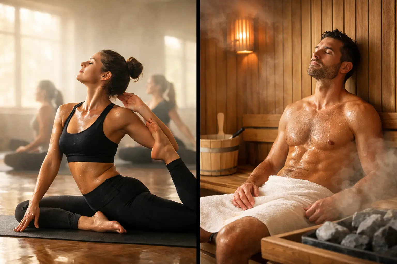 Hot Yoga and Sauna: Which, When, Why